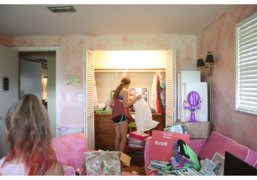 girls bedroom before